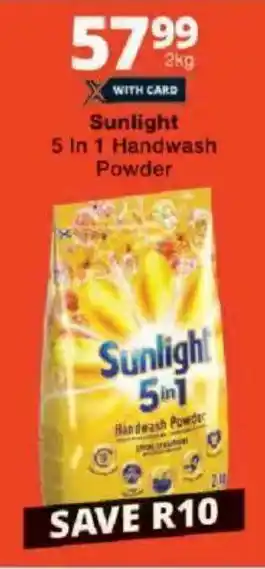 Checkers Sunlight 5 In 1 Handwash Powder offer