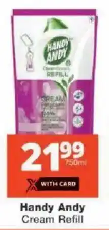 Checkers Handy Andy Cream Refill offer