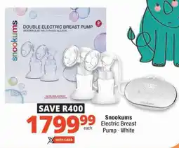 Checkers Snookums Electric Breast Pump offer