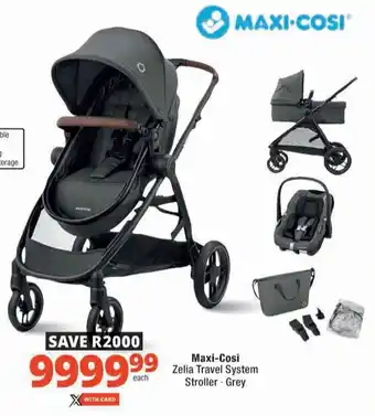 Checkers Maxi-Cosi Zelia Travel System Stroller offer
