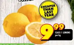 Shoprite CLASS 1 LEMONS offer