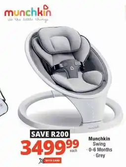 Checkers Munchkin Swing offer