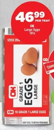 OK Foods OK Large Eggs offer