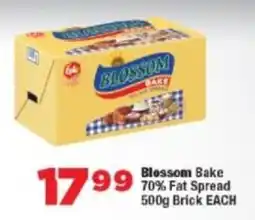 OK Foods Blossom Bake 70% Fat Spread Brick offer