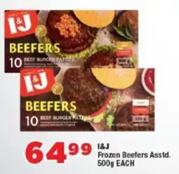 OK Foods I&J Frozen Beefers Asstd. offer