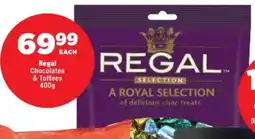 OK Foods Regal Chocolates & Toffees offer