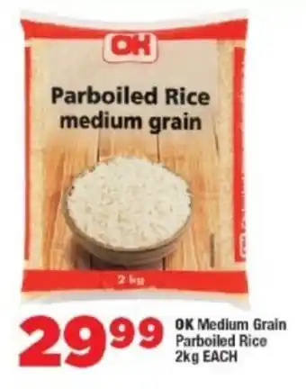 OK Foods OK Medium Grain Parboiled Rice offer