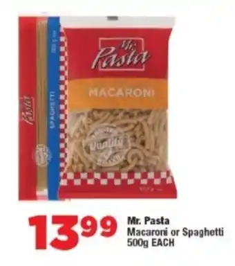 OK Foods Mr. Pasta Macaroni or Spaghetti offer