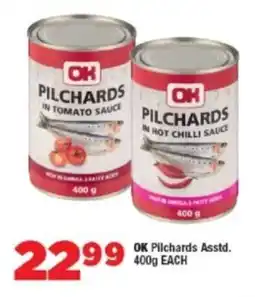 OK Foods OK Pilchards Asstd. offer