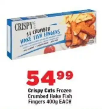 OK Foods Crispy Cuts Frozen Crumbed Hake Fish Fingers offer