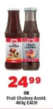 OK Foods OK Fruit Chutney Asstd. offer