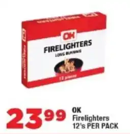 OK Foods OK Firelighters offer
