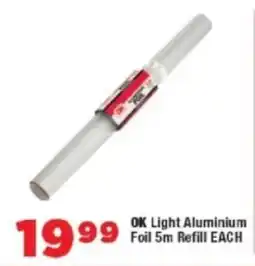 OK Foods OK Light Aluminium Foil Refill offer