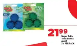 OK Foods Super Brite Toilet Blocks Asstd. offer