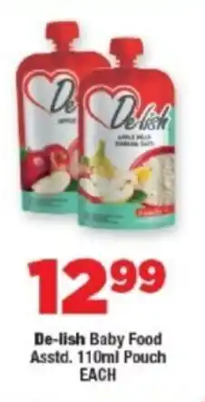 OK Foods De-lish Baby Food Asstd. Pouch offer
