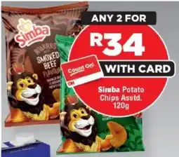 OK Foods Simba Potato Chips Asstd. offer