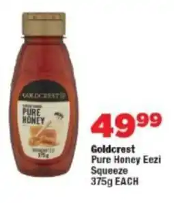 OK Foods Goldcrest Pure Honey Eezi Squeeze offer