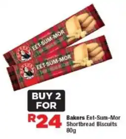 OK Foods Bakers Eet-Sum-Mor Shortbread Biscuits offer