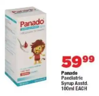 OK Foods Panado Paediatric Syrup Asstd. offer