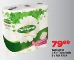 OK Foods Twinsaver 2-Ply Toilet Rolls offer