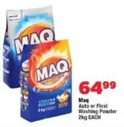 OK Foods Maq Auto or Flexi Washing Powder offer