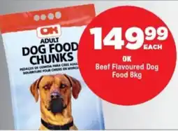 OK Foods OK Beef Flavoured Dog Food offer