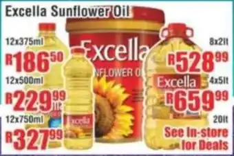 Devland Cash And Carry Excella Sunflower Oil offer