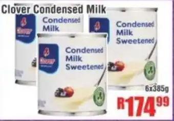 Devland Cash And Carry Clover Condensed Milk offer