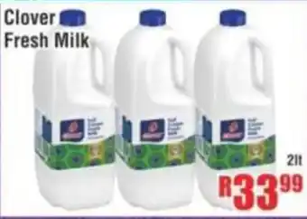 Devland Cash And Carry Clover Fresh Milk offer