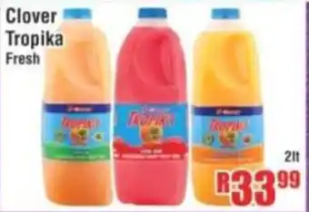 Devland Cash And Carry Clover Tropika Fresh offer