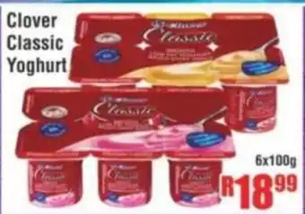 Devland Cash And Carry Clover Classic Yoghurt offer