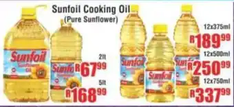 Devland Cash And Carry Sunfoil Cooking Oil offer