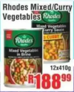Devland Cash And Carry Rhodes Mixed/Curry Vegetables offer