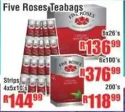 Devland Cash And Carry Five Roses Teabags offer