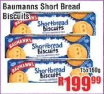 Devland Cash And Carry Baumanns Short Bread Biscuits offer