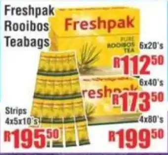 Devland Cash And Carry Freshpak Rooibos Teabags offer