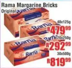 Devland Cash And Carry Rama Margarine Bricks Original offer