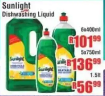 Devland Cash And Carry Sunlight Dishwashing Liquid offer
