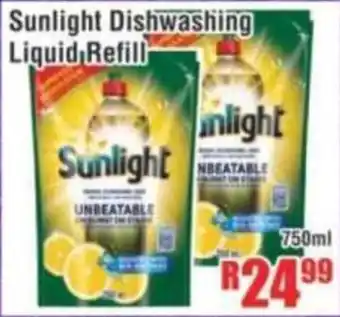 Devland Cash And Carry Sunlight Dishwashing Liquid Refill offer
