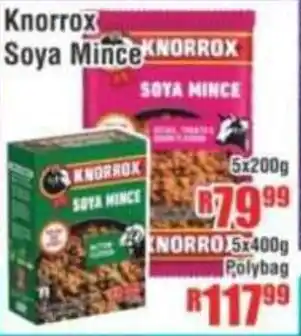 Devland Cash And Carry Knorrox Soya Mince offer