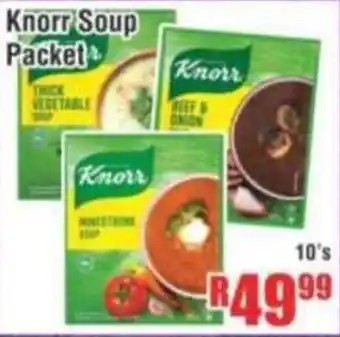 Devland Cash And Carry Knorr Soup Packet offer