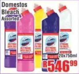 Devland Cash And Carry Domestos Bleach Assorted offer
