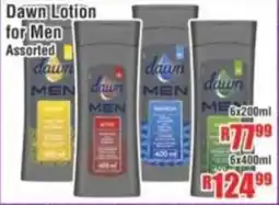 Devland Cash And Carry Dawn Lotion for Men Assorted offer