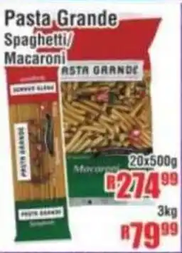 Devland Cash And Carry Pasta Grande Spaghetti/ Macaroni offer