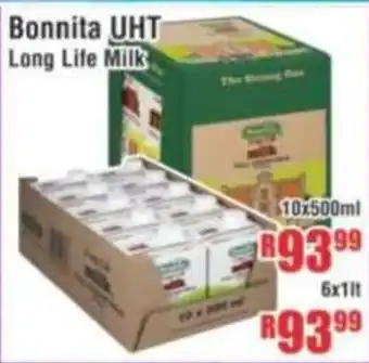 Devland Cash And Carry Bonnita UHT Long Life Milk offer