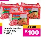 Game Indomie Noodles (Hot & Spicy)-For 3 x 5 x 80g offer