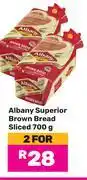 Game Albany Superior Brown Bread (Sliced)-For 2 x 700g offer