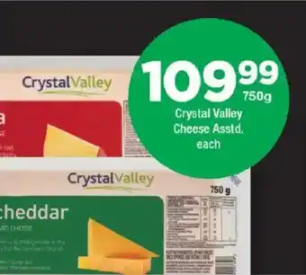 OK Foods Crystal Valley Cheese Asstd. offer