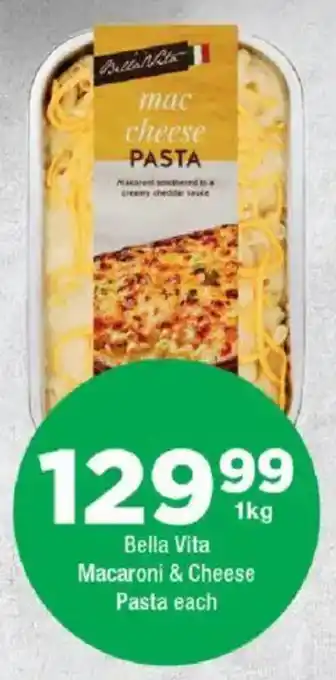 OK Foods Bella Vita Macaroni & Cheese Pasta offer
