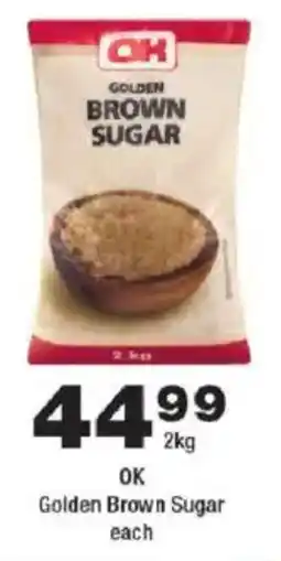 OK Foods Golden Brown Sugar offer